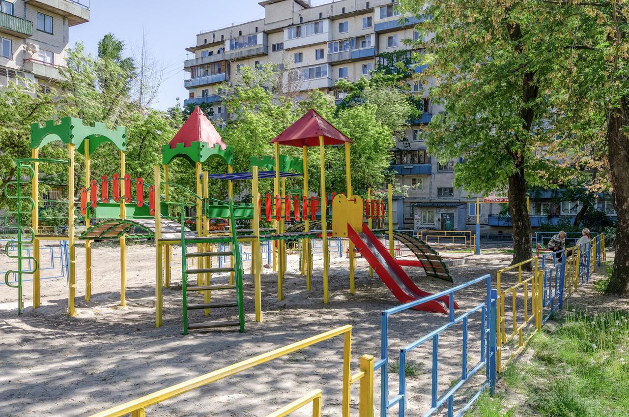 Artal Apartment On Obolonskyi Avenue 16A 키예프 외부 사진